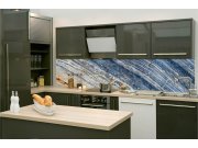 Samoljepljiva fototapeta za kuhinju KI-260-154 Prugasti mramor | 260 x 60 cm Samoljepljive - Za kuhinje