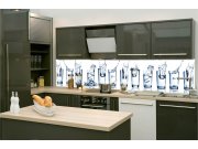 Samoljepljiva fototapeta za kuhinju KI-260-162 Čaša vode | 260 x 60 cm Samoljepljive - Za kuhinje