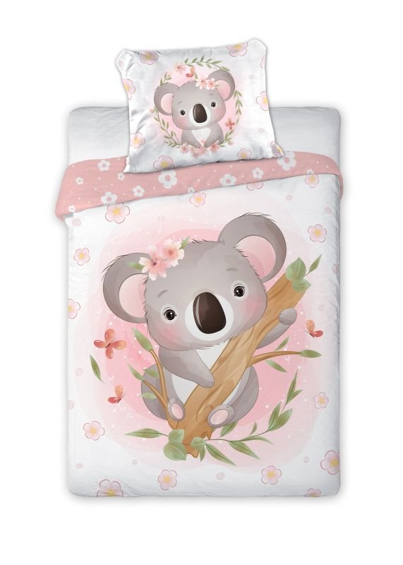 FARO Posteljina za dječji krevetić Koala Bavlna, 100/135, 40/60 cm - Posteljina za krevetiće