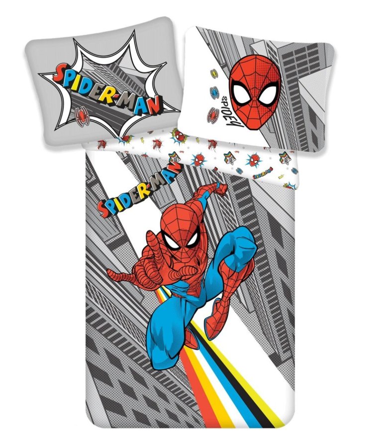 Posteljina Spider-man Pop 140x200, 70x90 cm - Licencirana posteljina