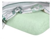 Frotirni prekrivač mentol Posteljina za krevete - Plahte - Frotir plahte