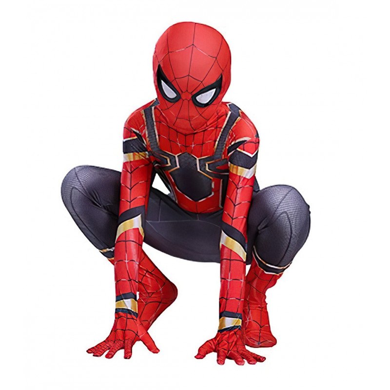 Zabava-karneval - Dječji kostim Superheroj Spiderman s maskom 134–146 XL Dječji kostim Superheroj Spiderman s maskom 134–146 XL - Zabava-karneval