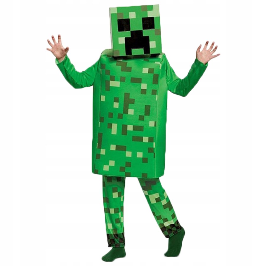 Dječja kostim Minecraft Creeper 104-116 S - Zabava-karneval