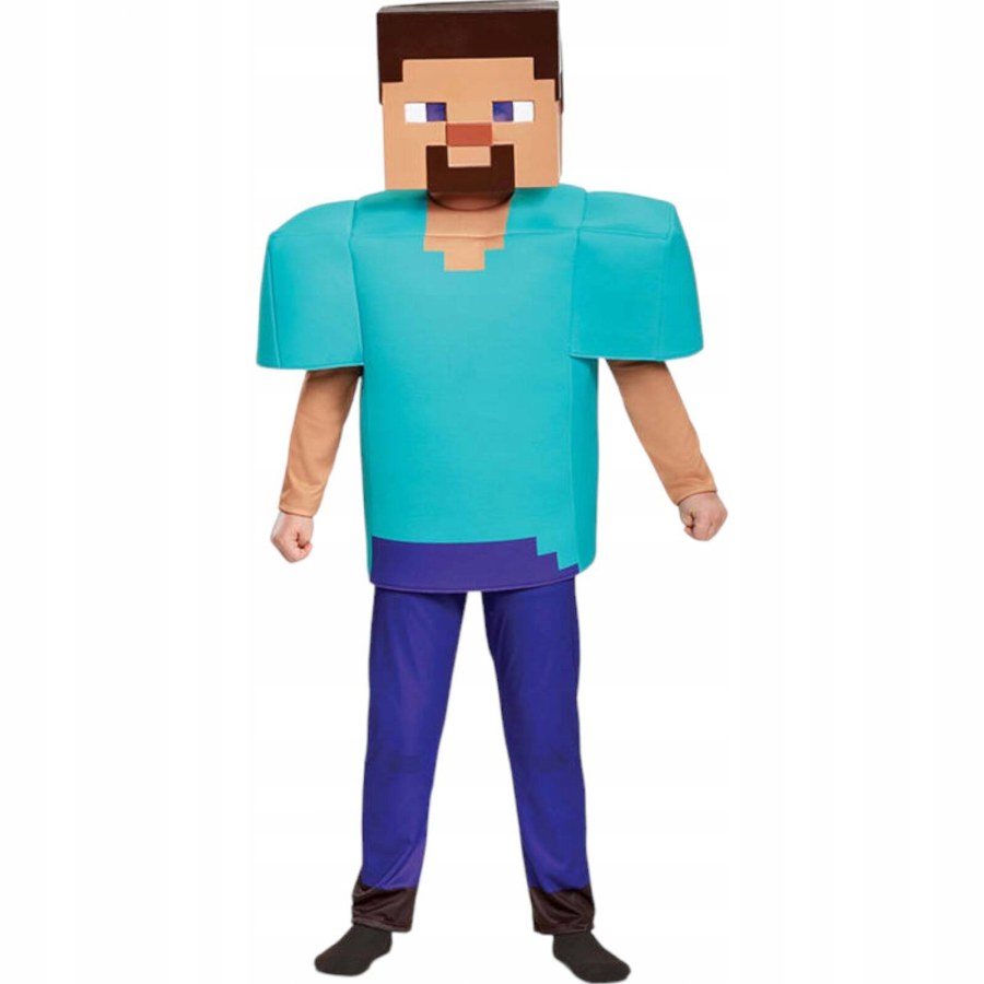 Dječja kostim Minecraft Steve 128-134 L