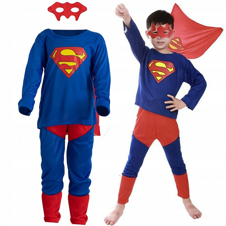 Dječja kostim Superman 122-134 L - Zabava-karneval