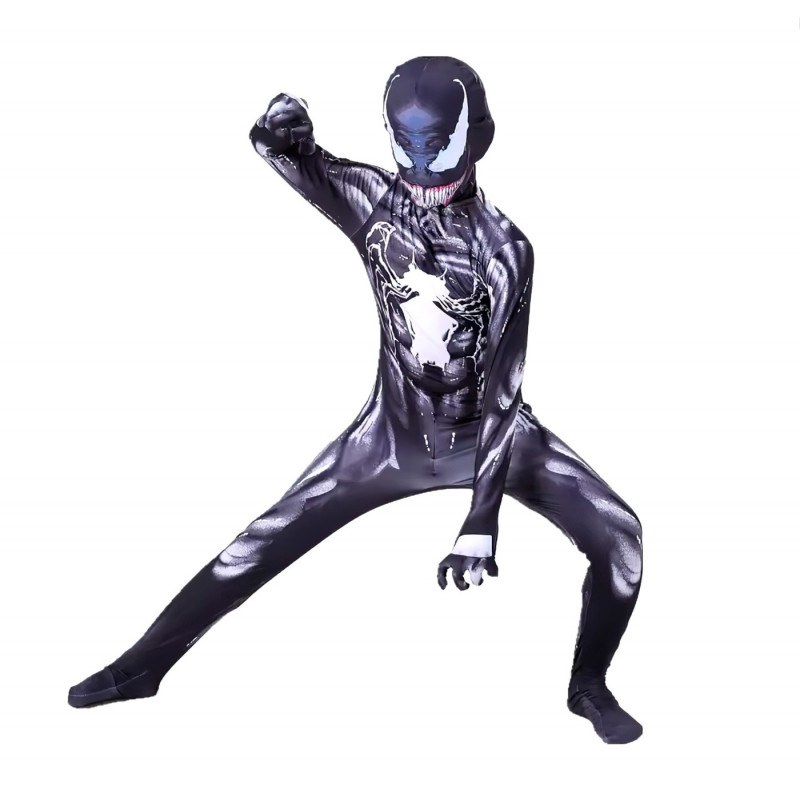 Zabava-karneval - Dječji kostim Venom s maskom 122–134 L Dječji kostim Venom s maskom 122–134 L - Zabava-karneval