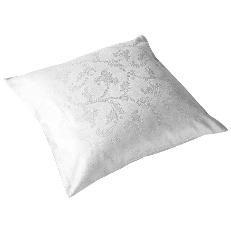 Presvlaka za jastuk damast Rokoko bijela