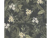 Tapeta za zid cvijeće i lišće 39424-4 | Ljepilo besplatno AS Création