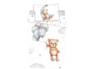 Posteljina Medvjedić 02 baby 100x135, 40x60 cm Posteljina za krevete - Dječja posteljina - Dječja posteljina za bebe - Dječja posteljina licencirana