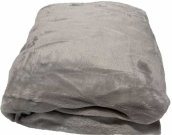 JERRY FABRICS Navlaka od mikropliša svijetlo siva Poliester, 90/200 cm Donje plahte - Microdream 90x200