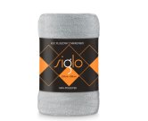 FARO Deka mikroplyš super soft svijetlo siva Poliester, 220/200 cm Deke i vreće za spavanje - mikro deke