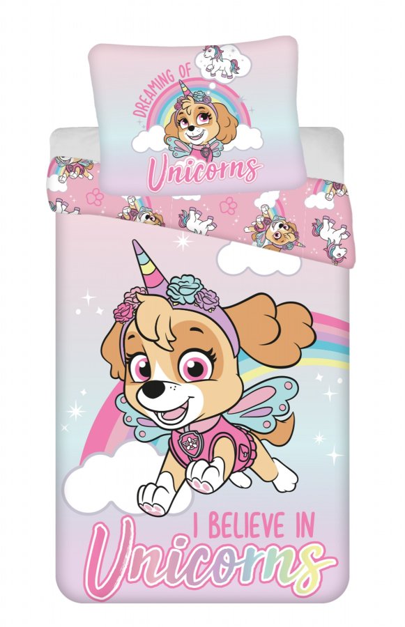 Posteljina Paw Patrol PP354 140x200, 70x90 cm - Licencirana posteljina