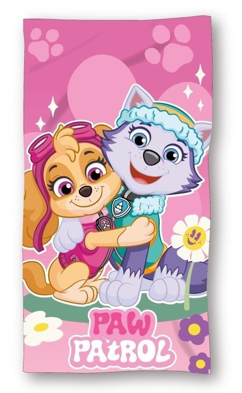 FARO Ručnik Paw Patrol pink Bavlna - Frotir, 70/140 cm - ručnici za plažu