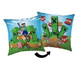 JERRY FABRICS Jastučić Minecraft Creeper rush Polyester, 40/40 cm