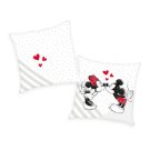 HERDING Jastučić Mickey i Minnie ljubav velur Polyester - Velur, 40/40 cm