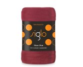 FARO Dekica mikropoli super soft bordo Polyester, 130/170 cm