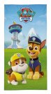 DETEXPOL Ručnik Paw Patrol Chase i Rubble Pamuk - Frotir, 70/140 cm