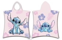 JERRY FABRICS Pončo Lilo i Stitch Pink Bavlna - Froté, 50/115 cm