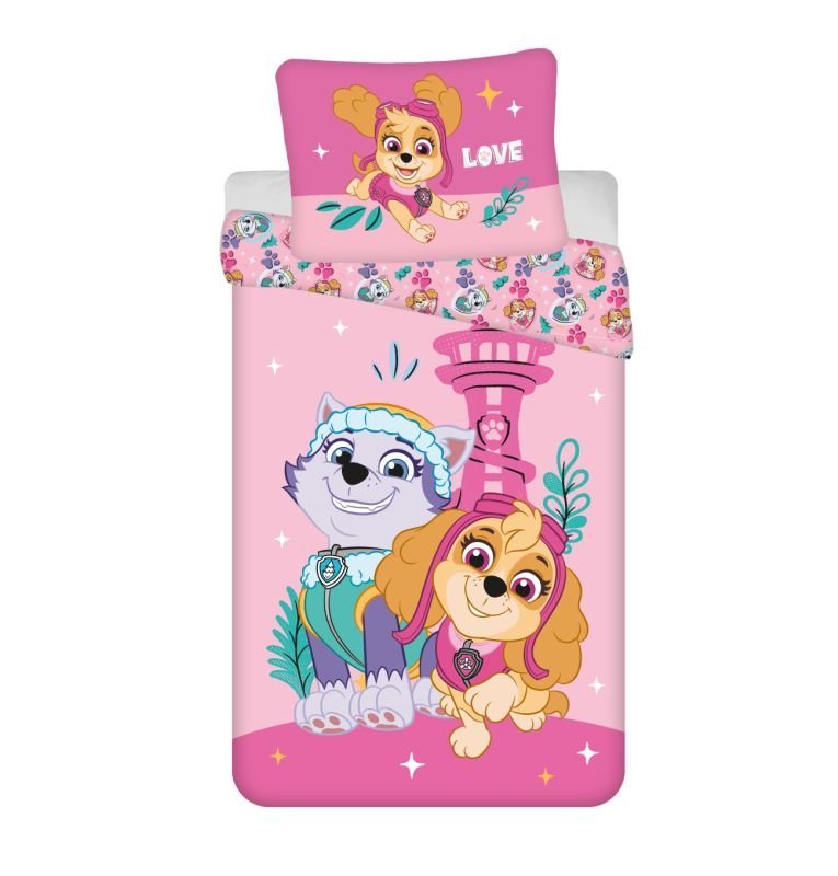 JERRY FABRICS Posteljina Paw Patrol PP525 micro Poliester - mikrovlakno, 140/200, 70/90 cm - Posteljina sa licencijom