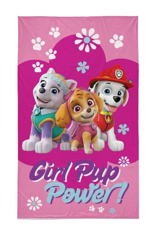 DETEXPOL Dječji ručnik Paw Patrol Girl pup Pamuk - Frotir, 50/30 cm - Ručnik 50x30 cm