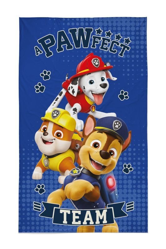 DETEXPOL Dječji ručnik Paw Patrol Team Pamuk - Frotir, 50/30 cm - Ručnik 50x30 cm