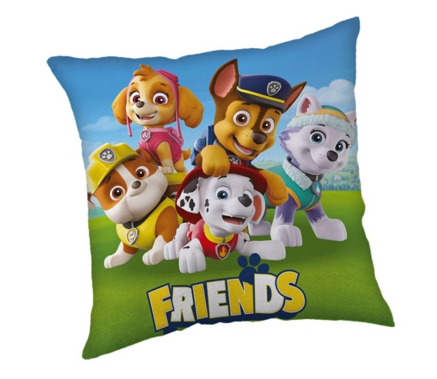 JERRY FABRICS Jastučić Paw Patrol Friends Poliester, 40/40 cm - jastučići s podstavom