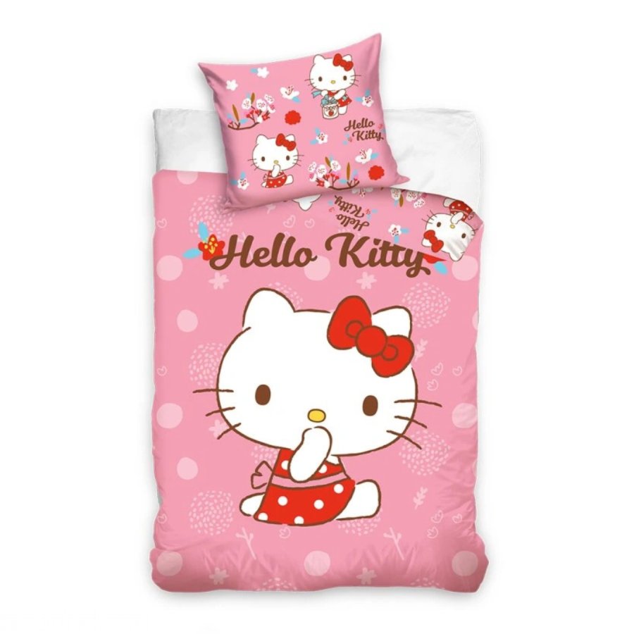 Povlečení bavlna do postýlky Hello Kitty Malá Mlsalka 100x135, 40x60 cm - Dječja posteljina licencirana