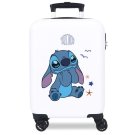 JOUMMABAGS Putni kovčeg ABS Lilo and Stitch Excited white ABS plast, 50 cm