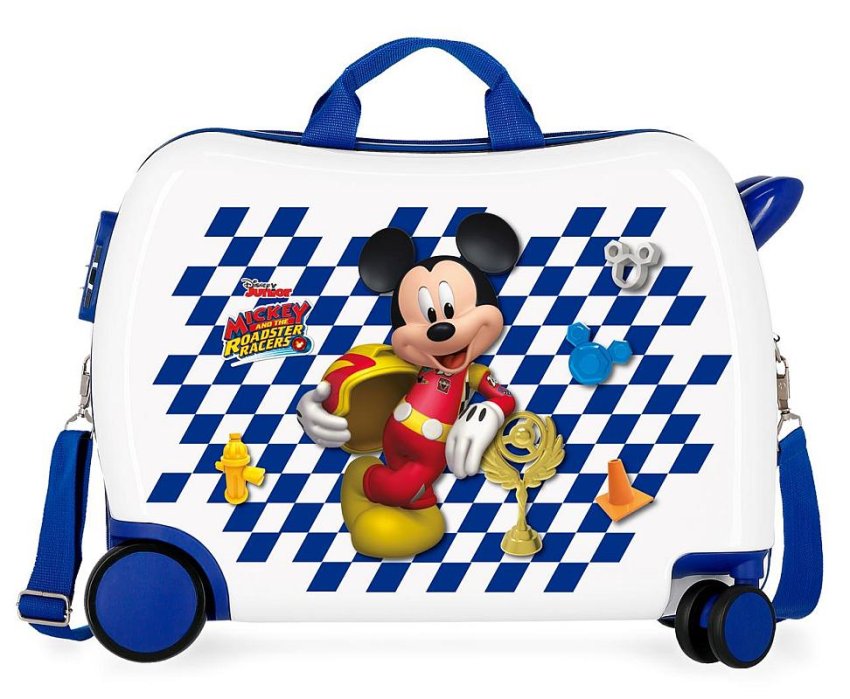 JOUMMABAGS Dječji kovčeg na kotačima Mickey Good Mood MAXI ABS plast, 50x39x20 cm, volumen 34 l - Kovčezi - guralice