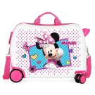 JOUMMABAGS Dječji kofer na kotačima Minnie Joy MAXI ABS plast, 50x38x20 cm, volumen 34 l