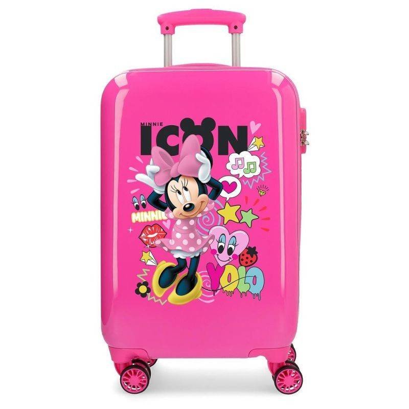 JOUMMABAGS Putni kovčeg ABS Enjoy Minnie Icon ABS plast, 55 cm - Kovčezi Joummabags