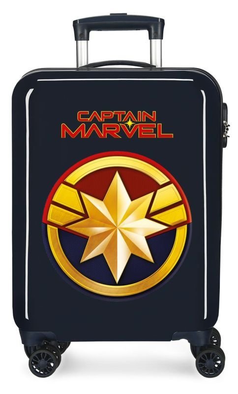 JOUMMABAGS Putni kofer ABS Captain Marvel ABS plast, 55 cm - Kovčezi Joummabags