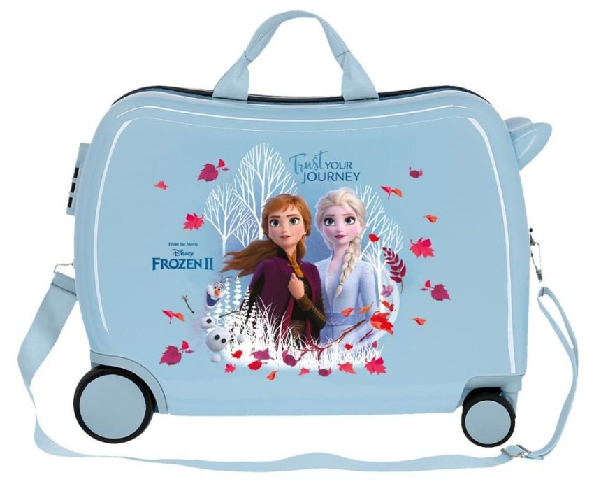 JOUMMABAGS Dječji kovčeg na kotačima Snježno Kraljevstvo Trust MAXI ABS plastika, 50x38x20 cm, volumen 34 l - Kovčezi - guralice