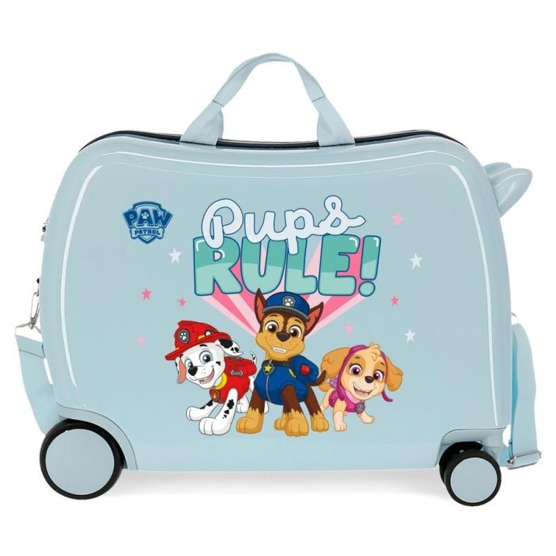 JOUMMABAGS Dječji kovčeg na kotačima Paw Patrol Pups rule MAXI ABS plast, 50x38x20 cm, volumen 34 l - Kovčezi - guralice