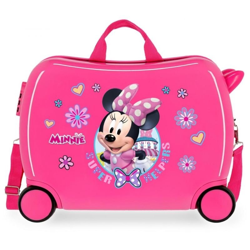 JOUMMABAGS Dječji kovčeg na kotačima Minnie Super Helpers MAXI ABS plast, 50x38x20 cm, volumen 34 l - Kovčezi - guralice