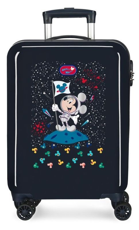 JOUMMABAGS Putni kovčeg ABS Mickey On the Moon ABS plast, 55 cm - Kovčezi Joummabags