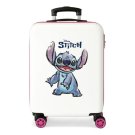 JOUMMABAGS Putni kovčeg ABS Lilo and Stitch Blanco ABS plast, 55 cm