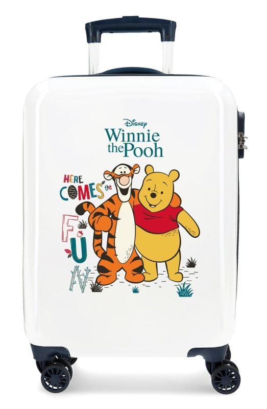 JOUMMABAGS Putni kovčeg ABS Medo Winnie i Tigar ABS plast, 55 cm - Kovčezi Joummabags