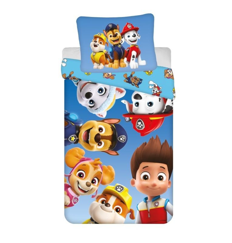 JERRY FABRICS Posteljina Paw Patrol PP454 micro Poliester - mikrovlakana, 140/200, 70/90 cm - Posteljina sa licencijom