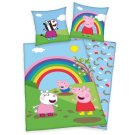 HERDING Posteljina Peppa Pig duga Pamuk, 140/200, 70/90 cm