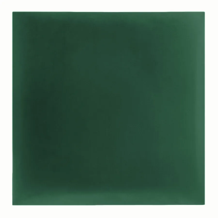 Tapecirani zidni panel Velur, zeleni 30 × 30 cm - 3D zidni paneli