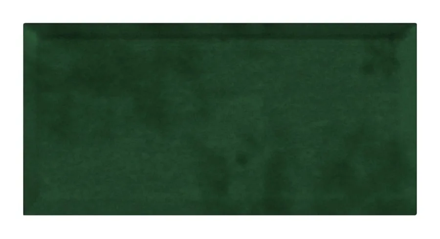 Tapecirani zidni panel Velur, zeleni 60 × 30 cm - 3D zidni paneli