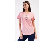 Ženski kapri pidžama Srce