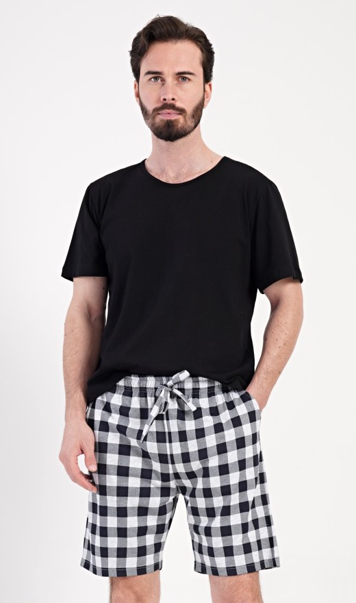 Muške pidžama kratke hlače Alfréd - Prevelike muške pidžama hlače