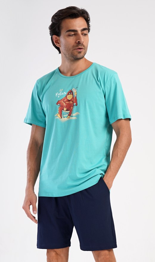 Muška pidžama kratke hlače Relax - Muške pidžama kratke hlače