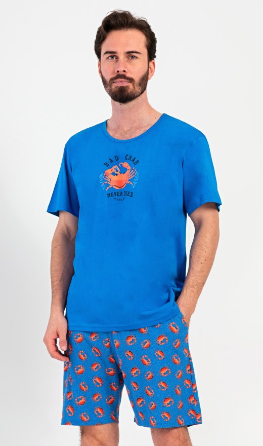 Muška pidžama kratke hlače Bad crab - Muške pidžama kratke hlače