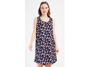 Ženska spavaćica na naramenice Perje