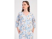 Ženska kućna haljina s tročetvrt rukavima Karolína