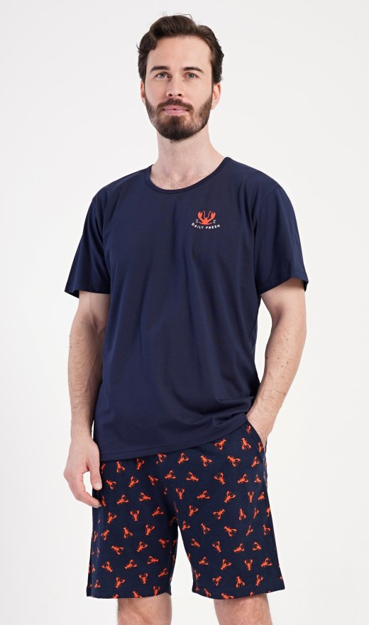 Muška pidžama kratke hlače Rudolf - Muške pidžama kratke hlače