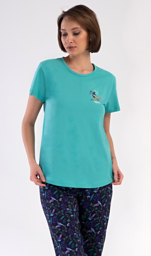 Ženski kapri pidžama Kolibrić - Ženske pidžame kapri